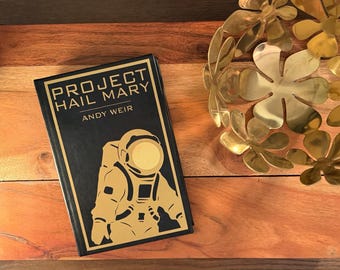 アンディ・ウィアー著『Project Hail Mary』革装ハードカバー本 - 特別