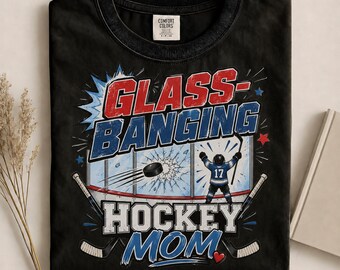 Camiseta para mamás de hockey: el regalo perfecto para madres orgullosas.
