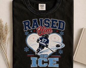 Camiseta para mamás de hockey: el regalo perfecto para mamás orgullosas.