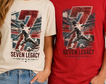 Camiseta de fútbol Seven Legacy: el regalo perfecto para mamás futboleras para mayor comodidad en el día del partido.