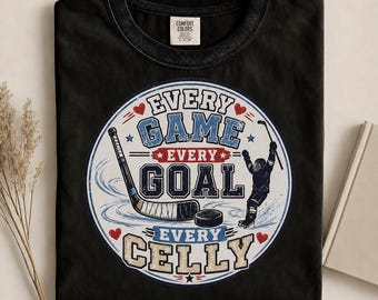 Camiseta de regalo para mamás aficionadas al hockey: perfecta para los amantes del deporte.