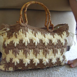 INSTANT DOWNLOAD Raquel Crochet Tote Bag - Patten