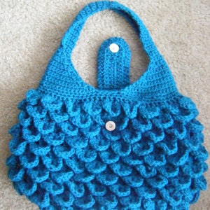 INSTANT DOWNLOAD Crochet Crocodile Bag Pattern image 4