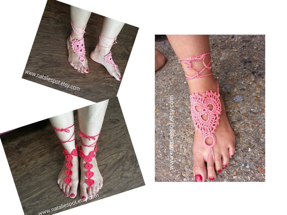 Set 5 Crochet Pattern Barefoot PDF INSTANT DOWNLOAD - Etsy