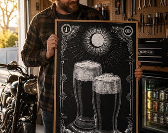 オベロンエール、ベルズ醸造所、ミシガンの絵画、バービールアート