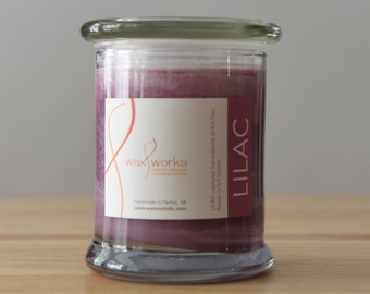 9 oz Lilac Soy Jar Candle