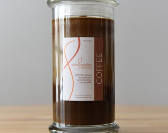 17 oz Coffee Soy Jar Candle
