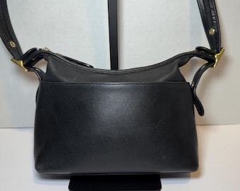 Borsa vintage COACH Legacy Small Pocket Zip Bag #K3Z-9136 nera, novembre 2003 con certificato di autenticità