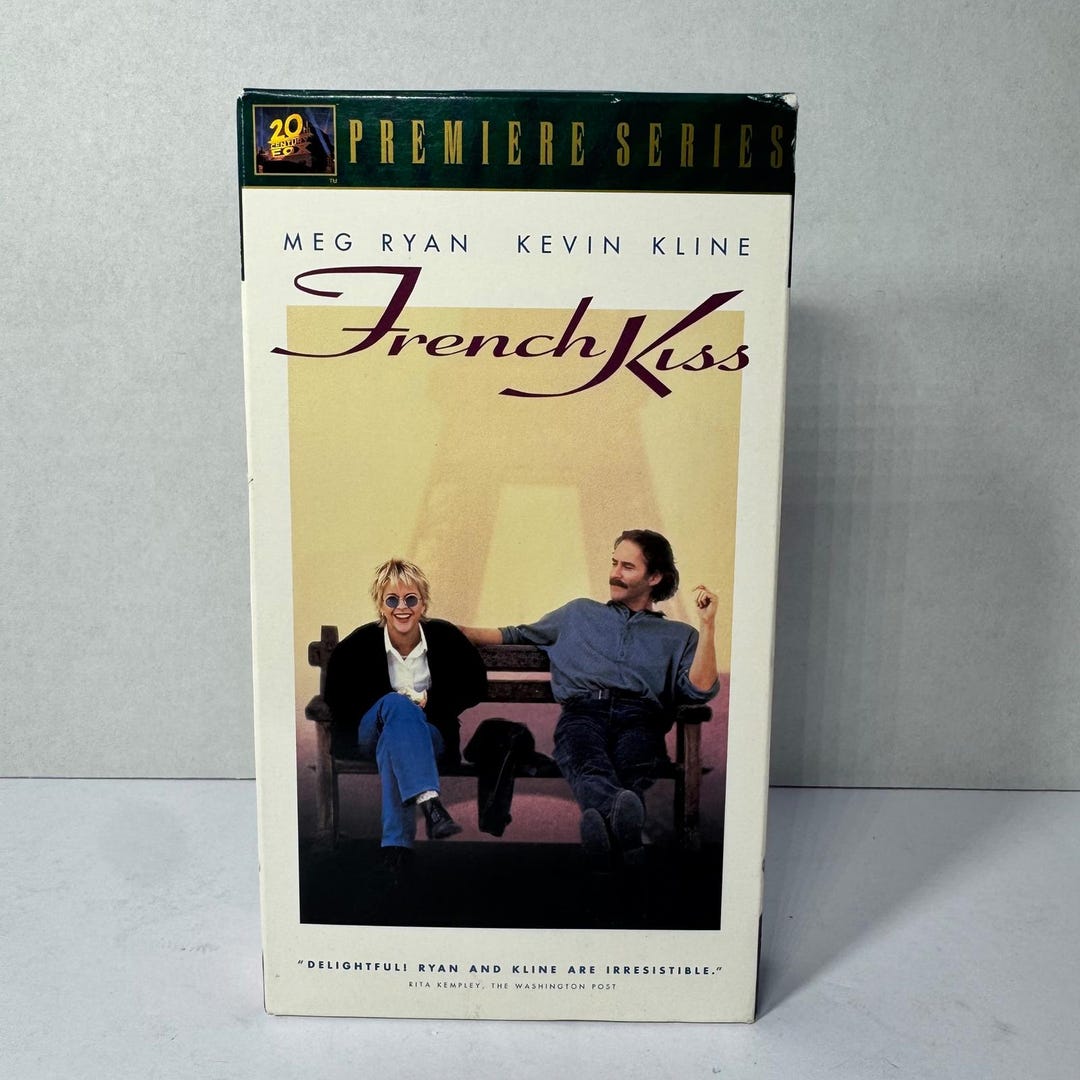 French Kiss VHS 1995 Meg Ryan Kevin Kline 20th Century Fox