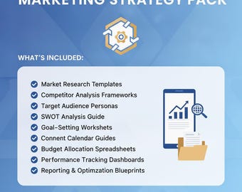 Marketing Strategy Toolkit for Business Growth | Competitive Analysis & Brand