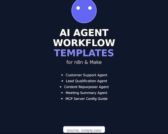Workflow Automation Templates for n8n and Make — No-Code Integration Pack