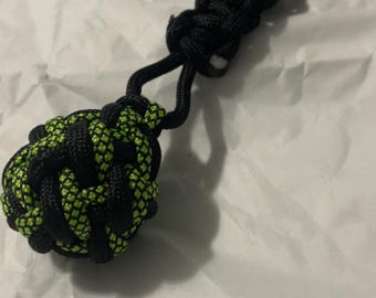 Dragon Globe Knot Paracord Keychain