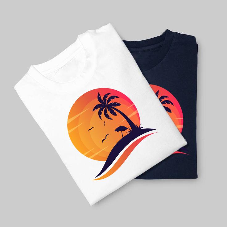 Camisa con palmeras hombre España