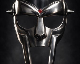 Máscara de gladiador de acero, armadura facial medieval hecha a mano, disfraz de cosplay de Halloween, regalo para hombres.