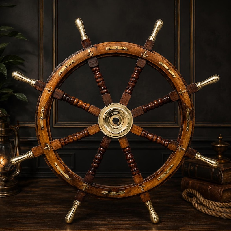 Striring Wheel Steering Wheel Antique - Etsy UK
