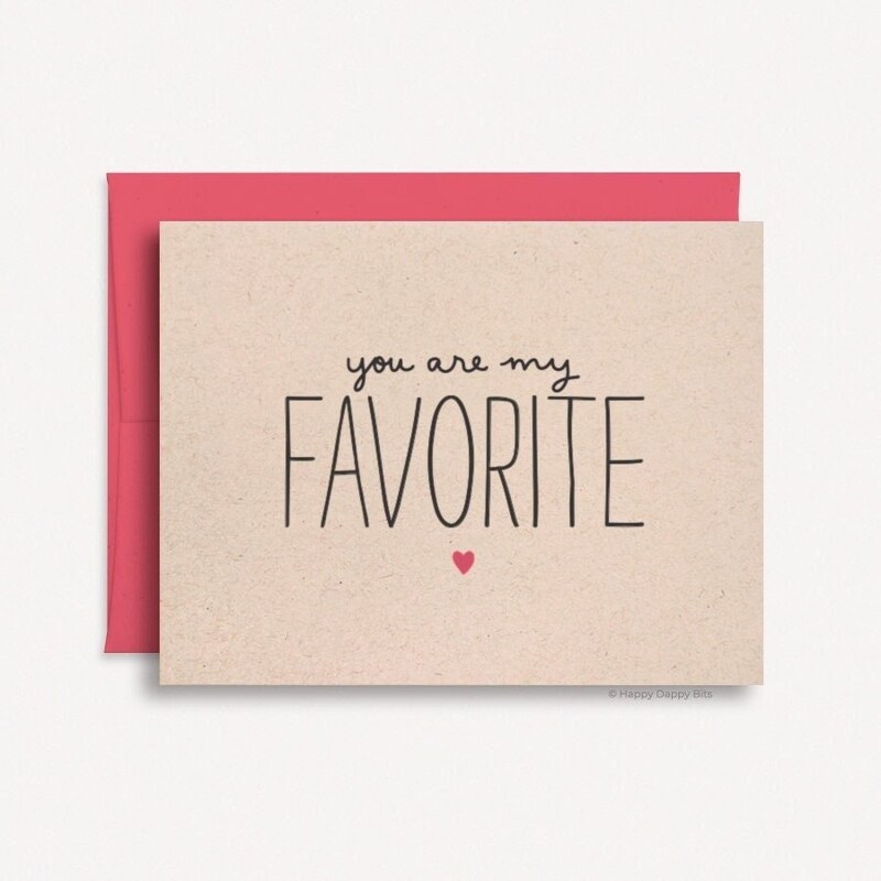 You Are My Favorite - Etsy