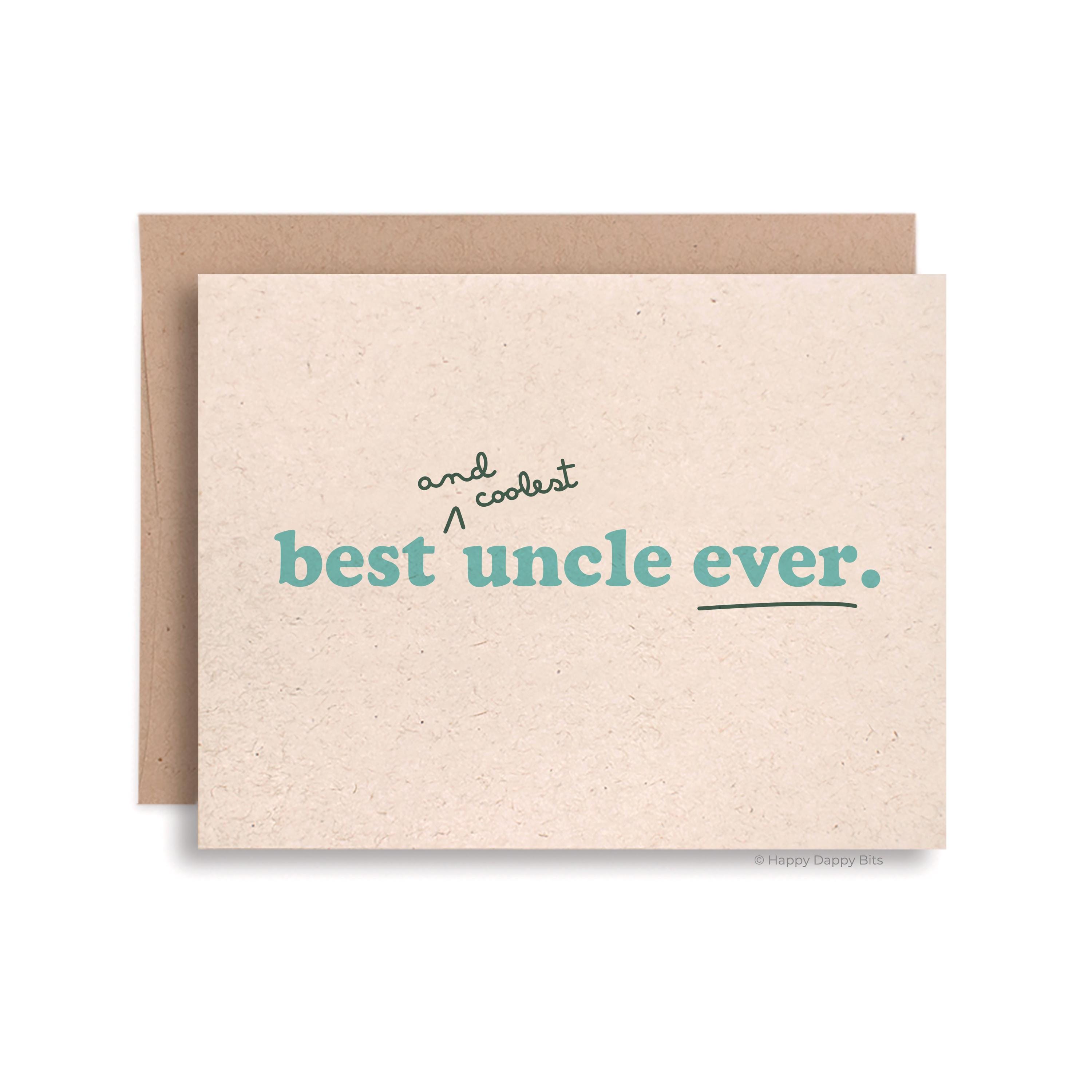Portachiavi Personalizzato 'Uncle Gifts' Per Zio O Nipote, In Acciaio Inossidabile Argento, Regalo Con Sacchetto Di Velluto - 3
