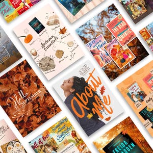 Autumn BookTok Canva Templates | Fall Bookstagram Content Bundle