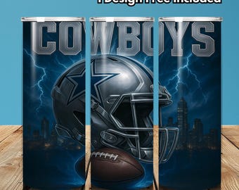 Cowboy Tumbler Wrap Mascot Sublimation Design PNG Digital Download