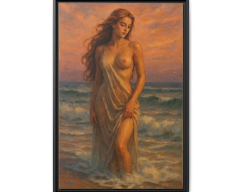 Aphrodite Artwork Matte Canvas
