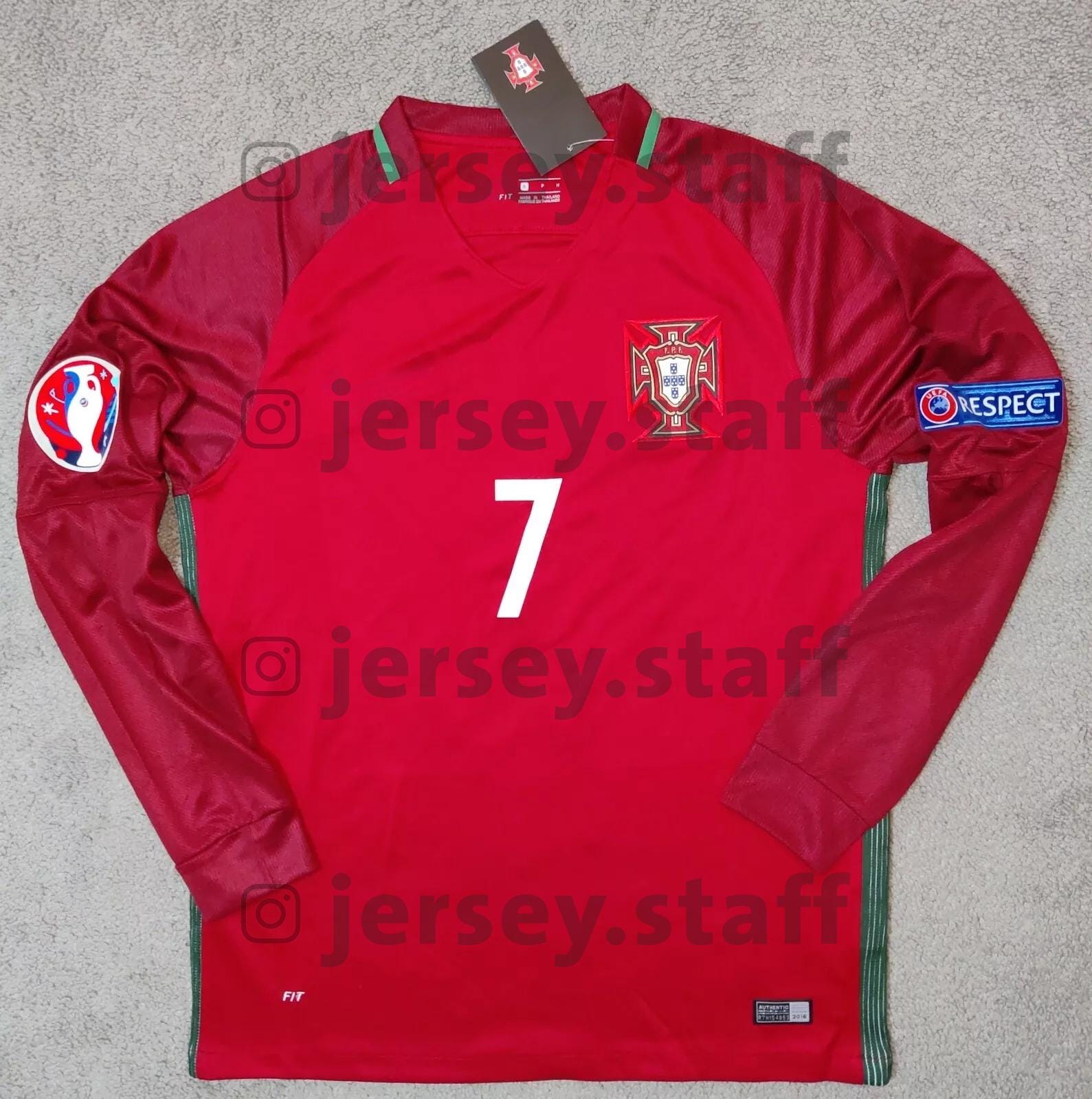 Ronaldo Jersey Long Sleeve