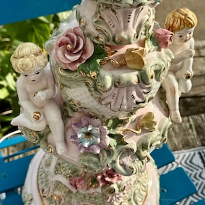 H516\" Capodimonte エンジェル インテリア 置物 イタリア製 H516