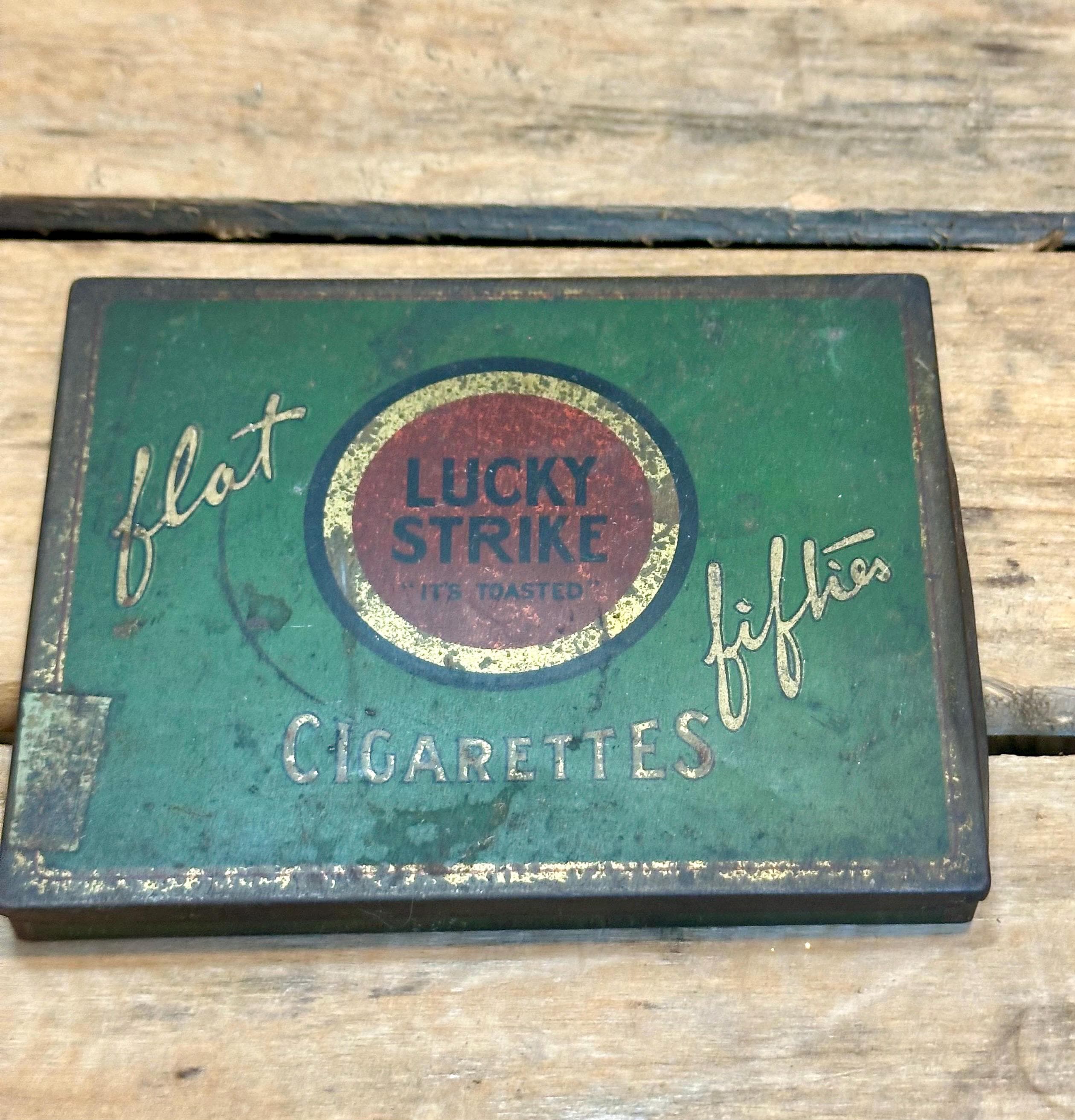 1930's cigarette tin - Etsy 日本