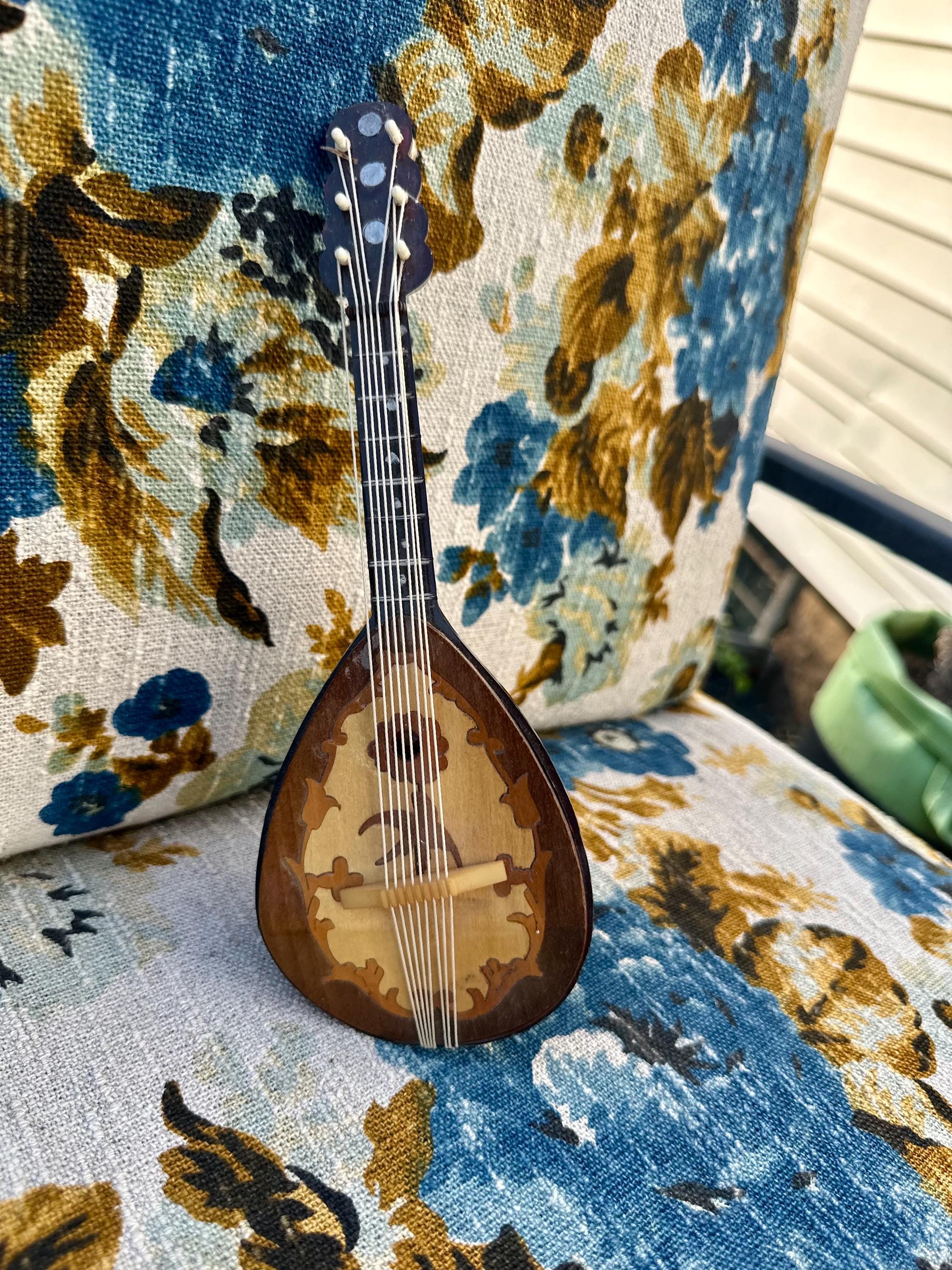 Reuge ハンドメイド ヴィンテージ 木製 回転マンドリン オルゴール