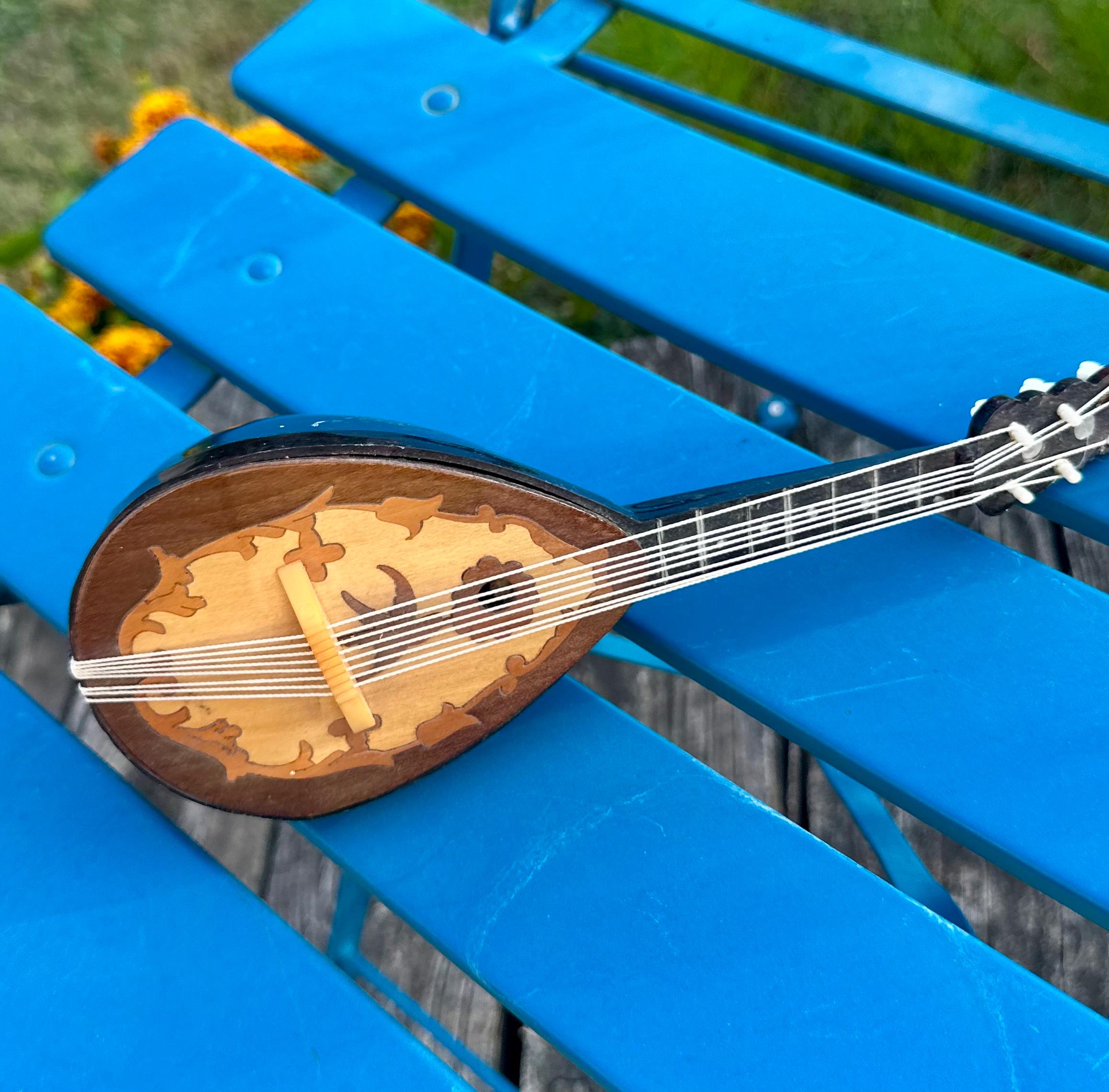 REUGE リュージュ 木製 マンドリン型 オルゴール REUGE リュージュ