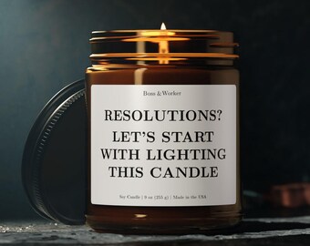 Resolutions? Let's start with Lighting this Candle for Personal Trainer, Athletic Trainer, Coach in 4oz/9oz Amber