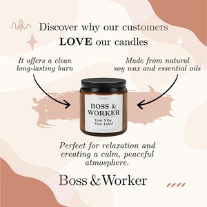 Vela con aroma a turno de noche: cera de soja para enfermeras, enfermeras tituladas y auxiliares de enfermería certificados (113 g/254 g) imagen 6