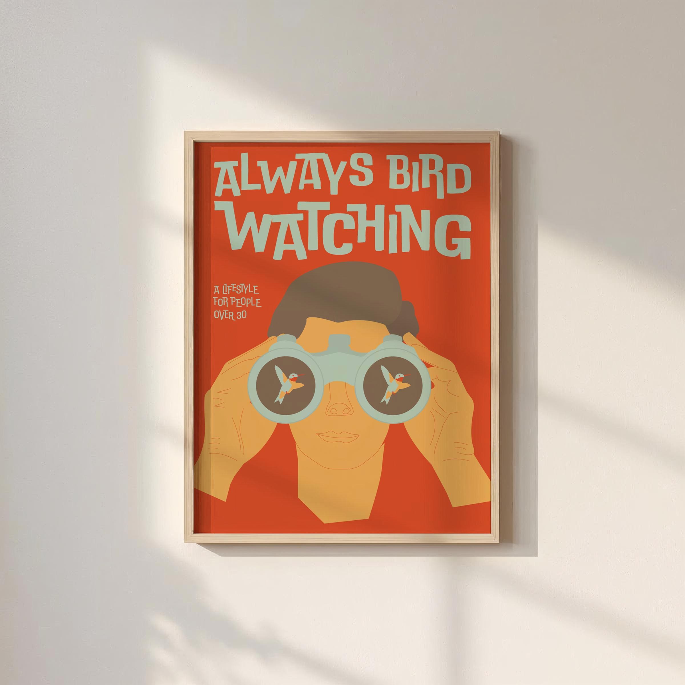 People Watching Poster - Etsy