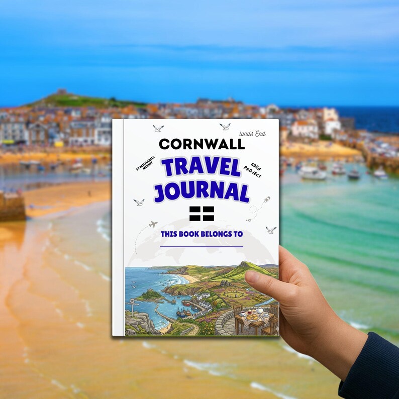 Cornwall Kids Activity Pack | Printable Travel Journal & Puzzles for ...
