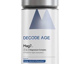 Mag7: 7-in-1 Magnesium Complex for Sleep, Mood, Recovery (60 Capsules)