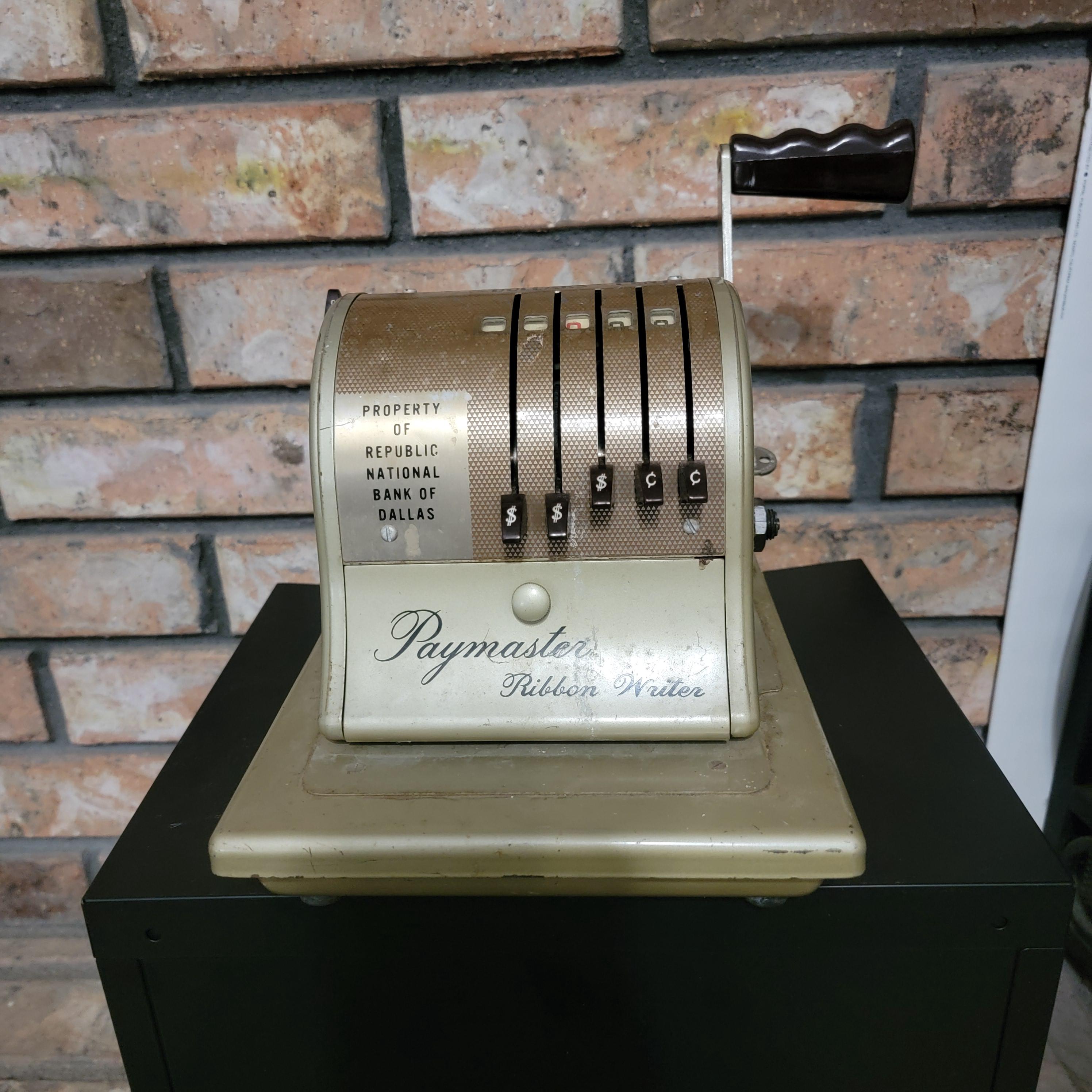 Antique Paymaster - Etsy