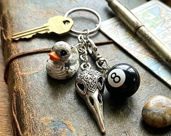 Luck and Lore - 3" Gothic Keychain