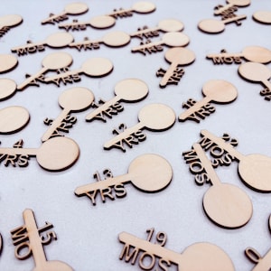 Smart Growth Chart Marker - Digital Milestone Saver, Upgrade for Any Kids Ruler (Markers Only)