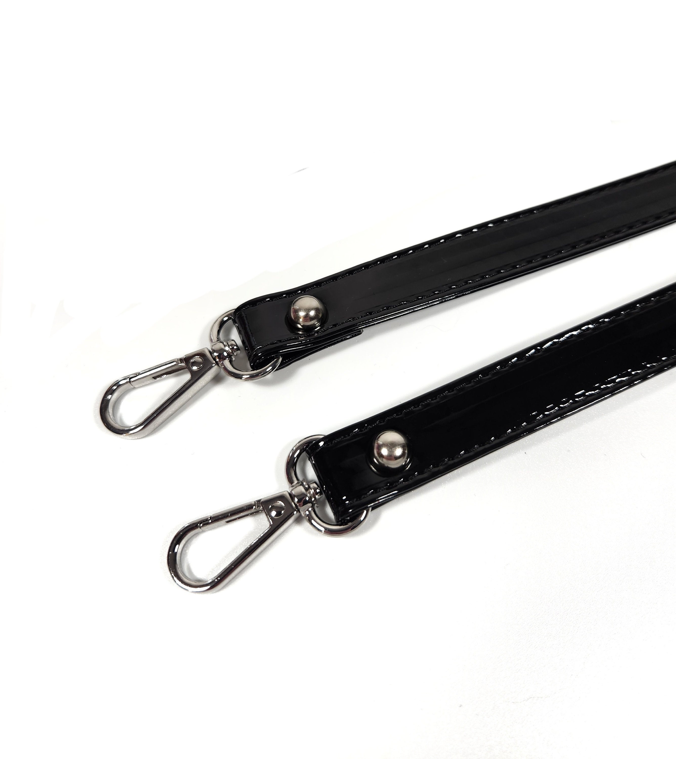 Adjustable Guitar Bag Strap, Black Mosaic print – leather