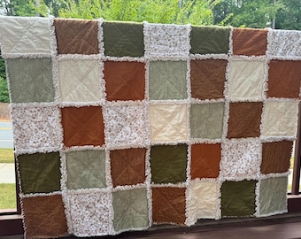 Klasyczny koc patchworkowy | Ręcznie robione, personalizowane kołdry patchworkowe