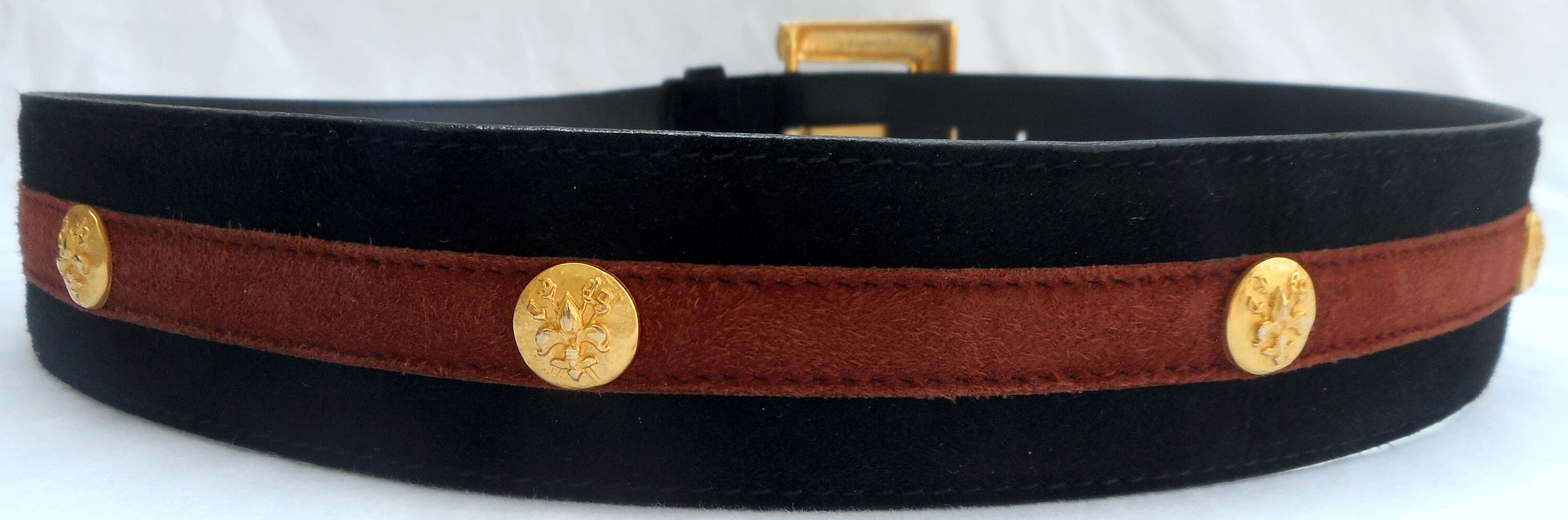 Beautiful Vintage ESCADA BELT  38 in Escada Vintage Clock Belt – Dina C main image 2