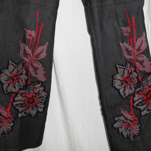 escada's couture swarovski crystal jeans