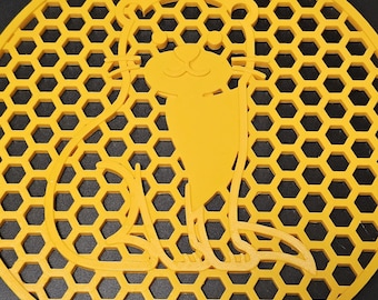 3D Printed Bee Bath Float: PETG Honeycomb Water Station