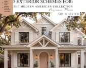 Benjamin Moore Exterior Color schemes: Architectural Softness (Digital Download)