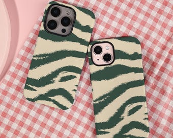 Cream-Green Aesthetics Phone Case For iPhone 17 Series 16 15 14 Pro Max iPhone 16 15 14 Plus iPhone 16e 13 12 Mini X XS XR SE iPhone 13 Pro