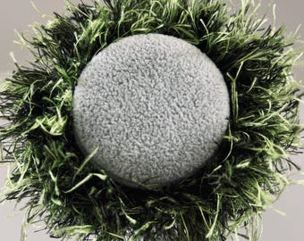 Fluffy and Sparkley crochet Scrunchies for Hair & Towel ties. The price includes any 2 colors