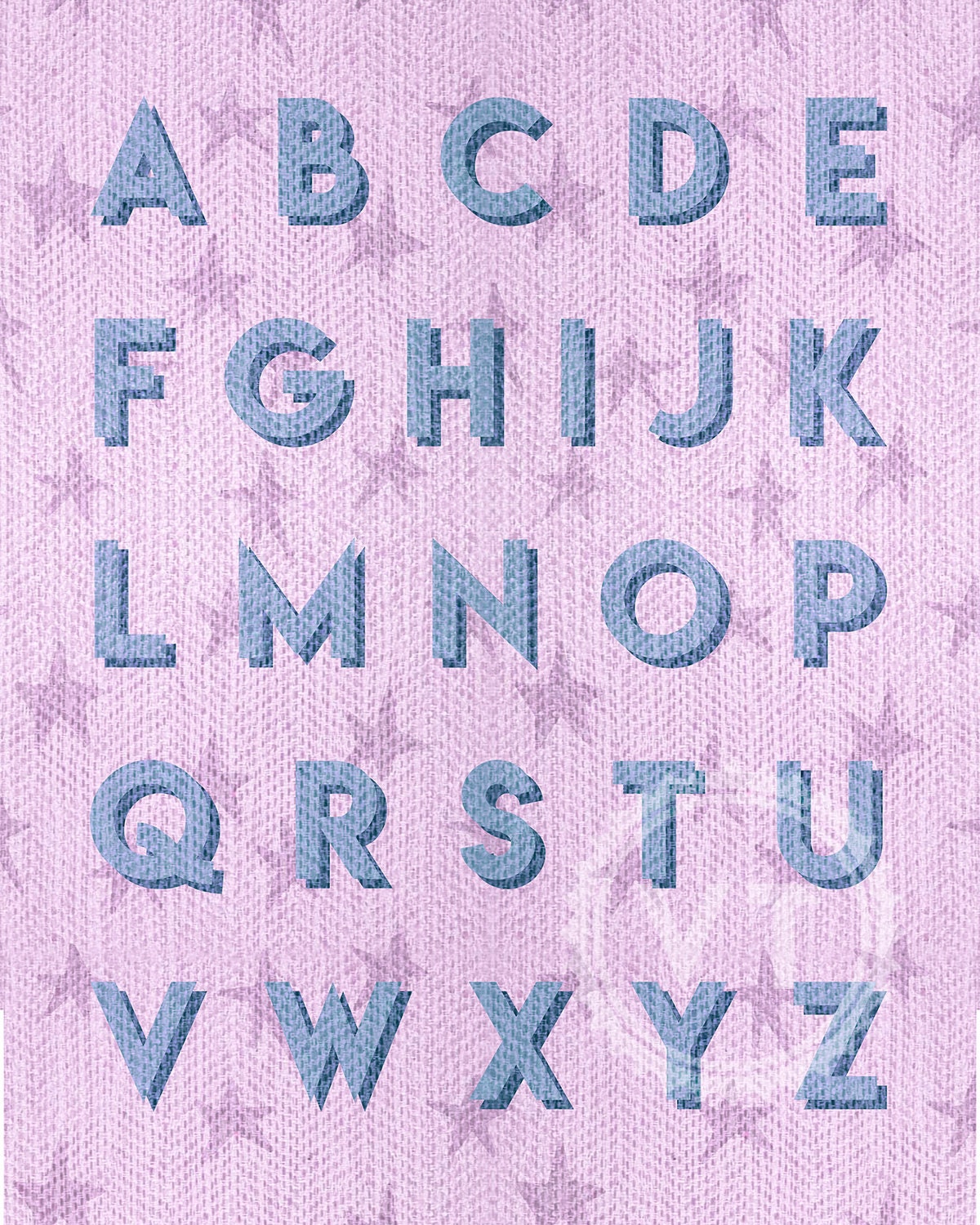 alphabet printable illustration