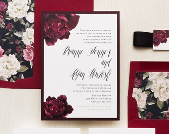 Modern Boho #2 - Wedding Invitation - Sample