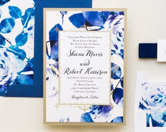 Urban Garden - Wedding Invitation - Sample