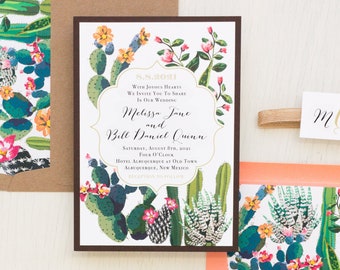 Desert Love - Wedding Invitation - Sample