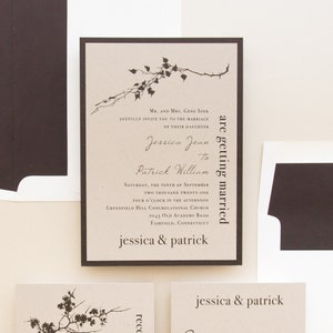 Ivory Romance - Wedding Invitation - Sample